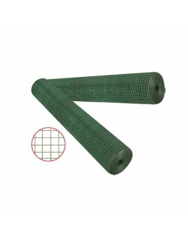 PLASA SUDATA ZINCATA PLASTIFIATA OCHI 13 X 13 MM