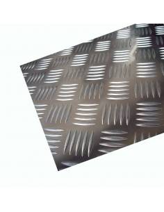 TABLA ALUMINIU STRIATA 1500X3000 / 2.5 MM ALIAJ 5754