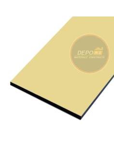 PLACA BOND IVORY RAL 1015 MAT / 4 MM / 1500X4000 MM
