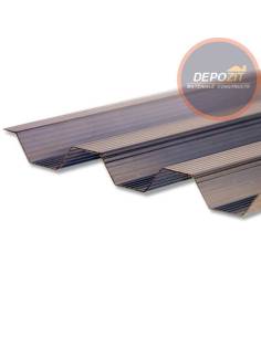 PLACA POLICARBONAT COMPACT TRAPEZ FUMURIU 1060X3000X1MM