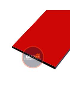 PLACA ALUCOBOND ROSU 3020