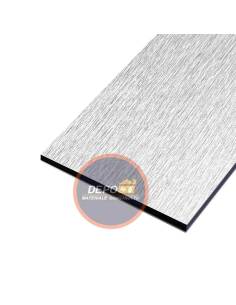 PLACA ALUCOBOND ALUMINIU PERLAT