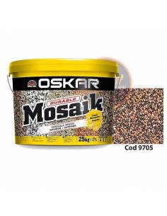 TENCUIALA DECORATIVA OSKAR MOSAIK 25KG 9706