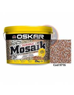 TENCUIALA DECORATIVA OSKAR MOSAIK 25KG 9716