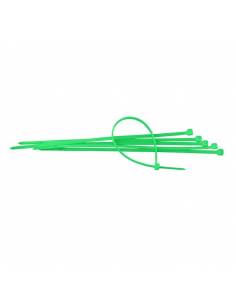 COLIER PLASTIC VERDE 3.5 X 140 MM