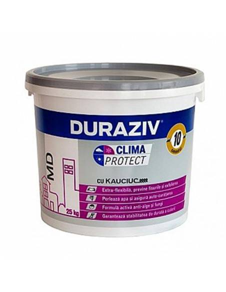 VOPSEA DECORATIVA DURAZIV CLIMA PROTECT CU KAUCIUC