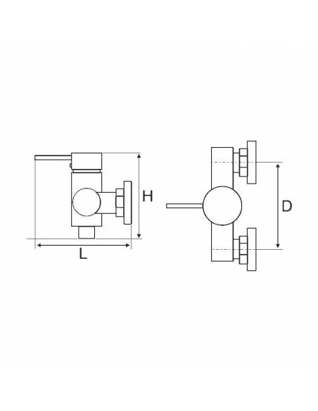 BATERIE CABINA DUS 4001