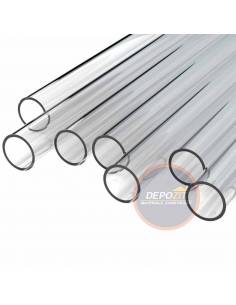 TUB PLEXIGLAS TRANSPARENT 13X10 MM