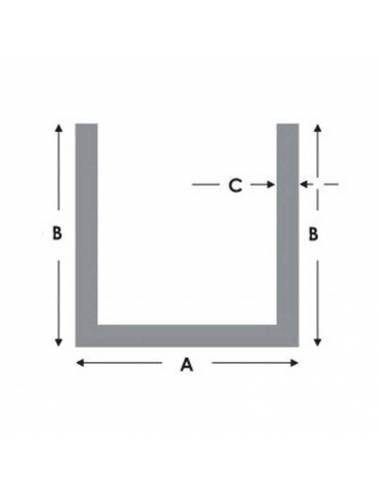 PROFIL U ALUMINIU